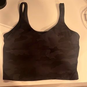 Size 10 LuluLemon Heritage 365 Camo Deep Coal Multi Align Tank Top